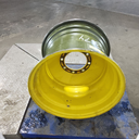 20"W x 26"D, John Deere Yellow 8-Hole Formed Plate