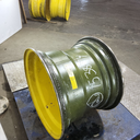 20"W x 26"D, John Deere Yellow 8-Hole Formed Plate
