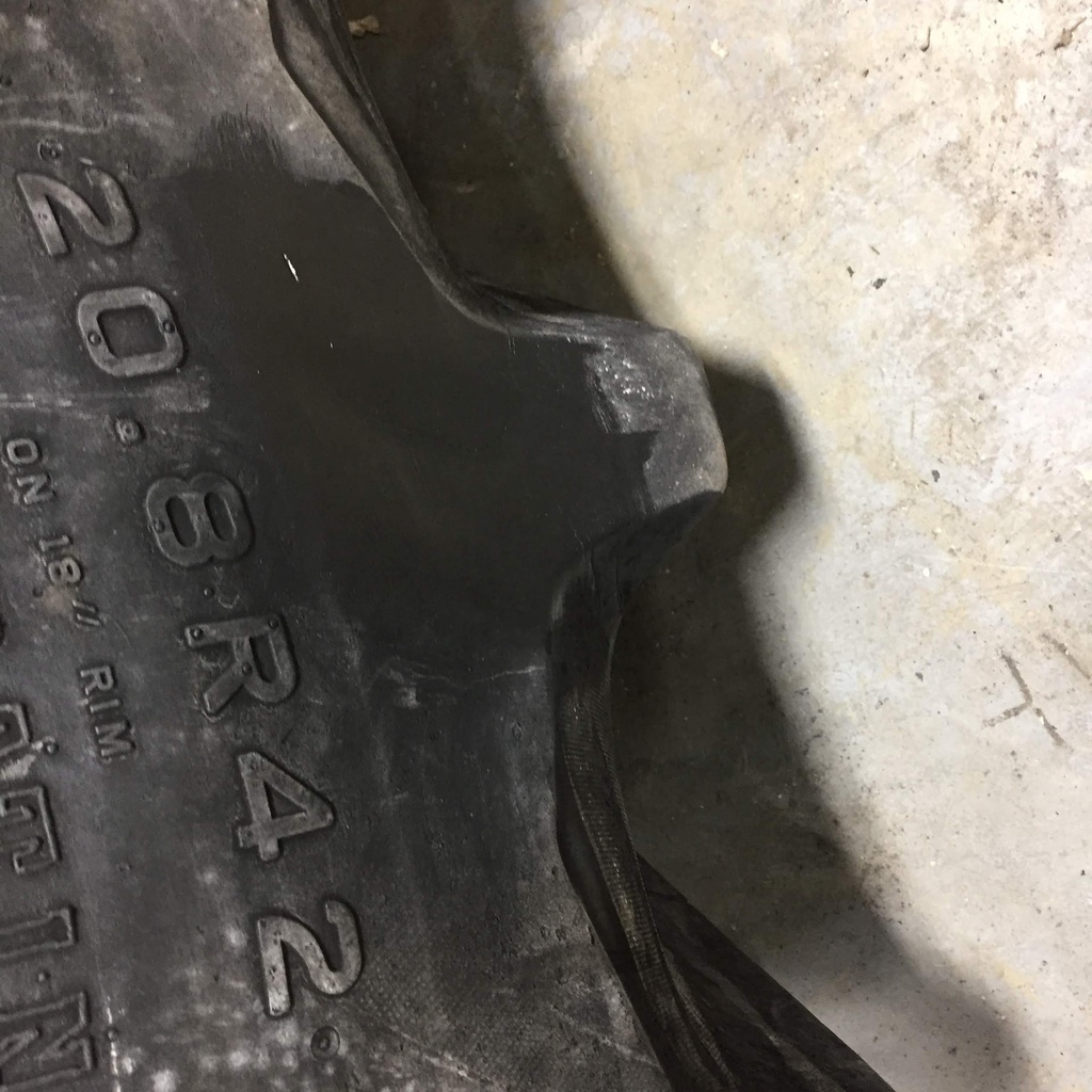 20.8/R42 Firestone Radial Champion Spade Grip R-2 155 A8, ** (10 Ply) 65%