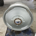 16"W x 38"D, Case IH Silver Mist 9-Hole Stamped Plate