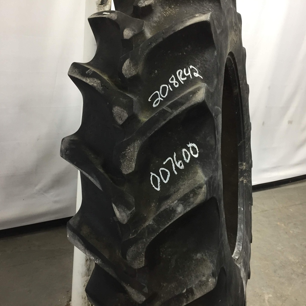 20.8/R42 Firestone Radial Champion Spade Grip R-2 155 A8, ** (10 Ply) 65%