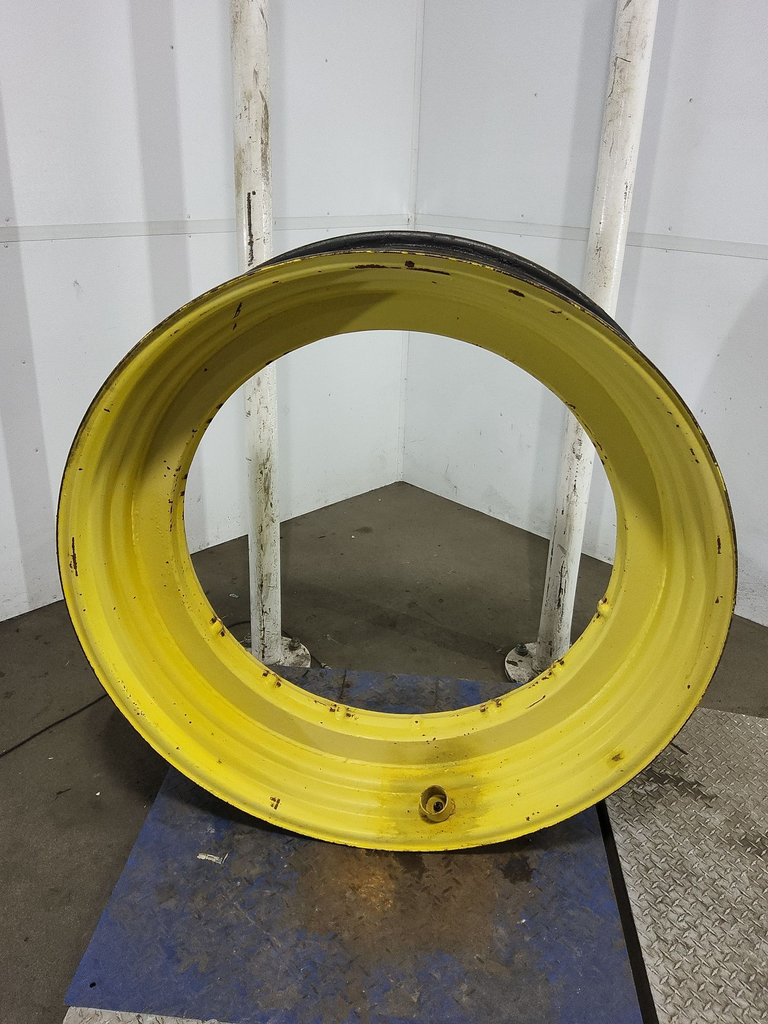 12"W x 46-38"D, John Deere Yellow Single Bevel Step-Up Rim