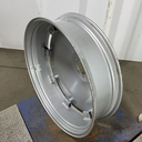 10"W x 38"D, Case IH Silver Mist 8-Hole Rim with Clamp/U-Clamp