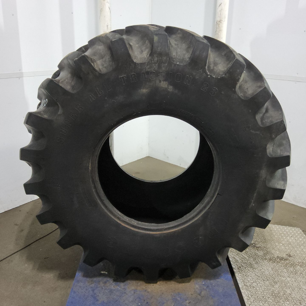 28L-26 Firestone Super All Traction 23 R-1 E (10 Ply), 85%