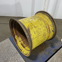 25"W x 26"D, John Deere Yellow 8-Hole Flat Plate