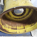 25"W x 26"D, John Deere Yellow 8-Hole Flat Plate