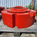 Rear Tractor Wheel Weights, 2750Lbs, Fits Fendt Tractors