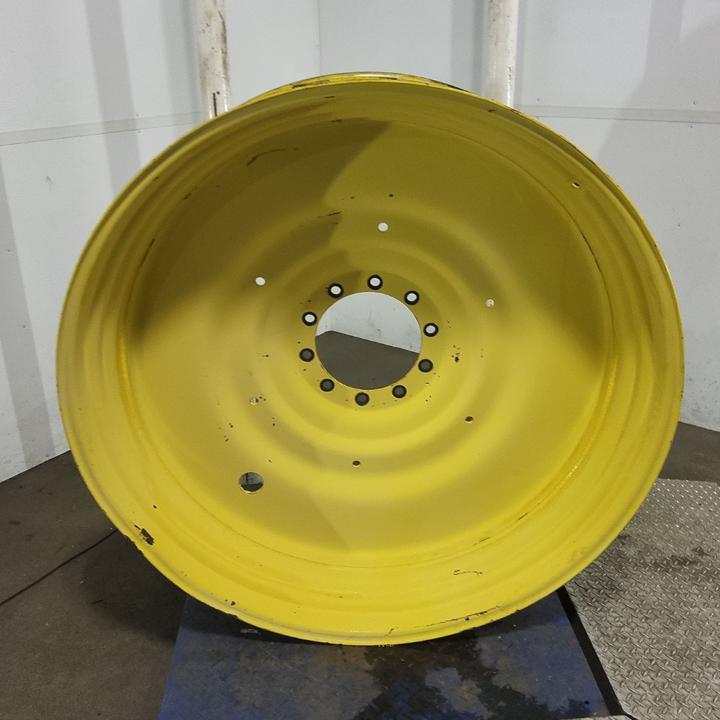 15"W x 50"D, John Deere Yellow 10-Hole Formed Plate
