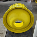 23"W x 38"D, John Deere Yellow 10-Hole Dolly Dual
