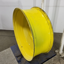 16"W x 46"D, John Deere Yellow 10-Hole Formed Plate , 8.38" Offset