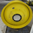 16"W x 46"D, John Deere Yellow 10-Hole Formed Plate , 8.38" Offset