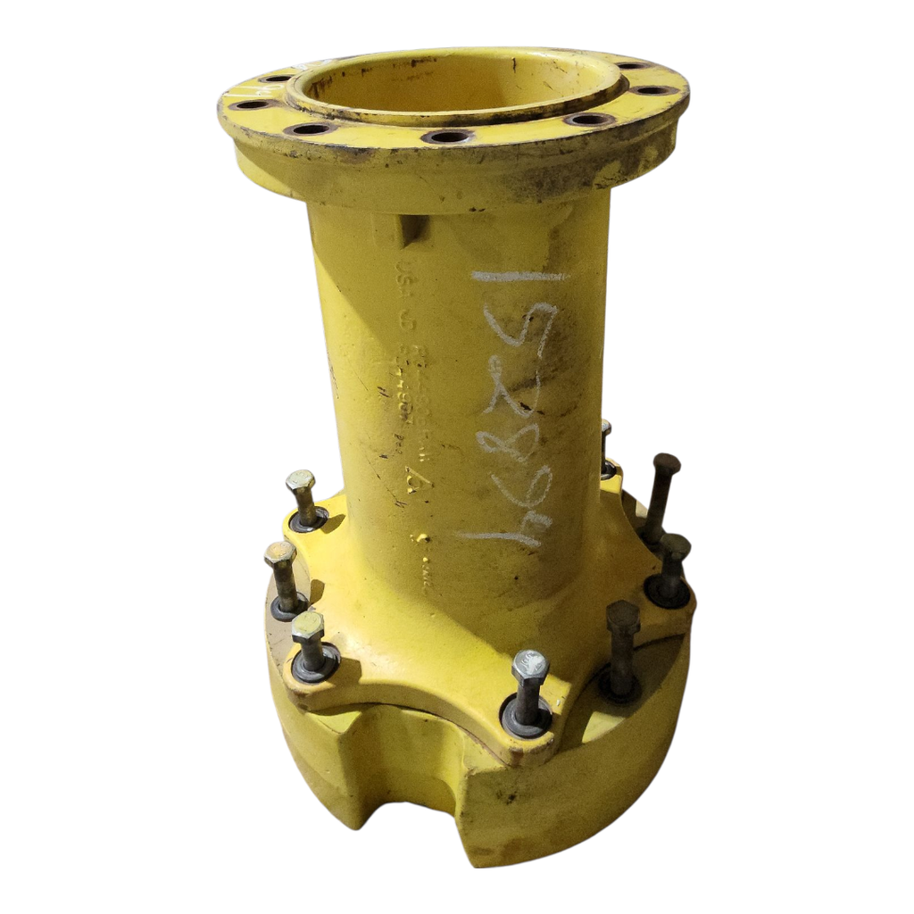 12 to 10-Hole 28"L FWD Spacer(2-PC OE Style), John Deere Yellow