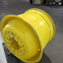 25"W x 38"D, John Deere Yellow 10-Hole Straddle Dual - Inside Main , -17.25" Offset