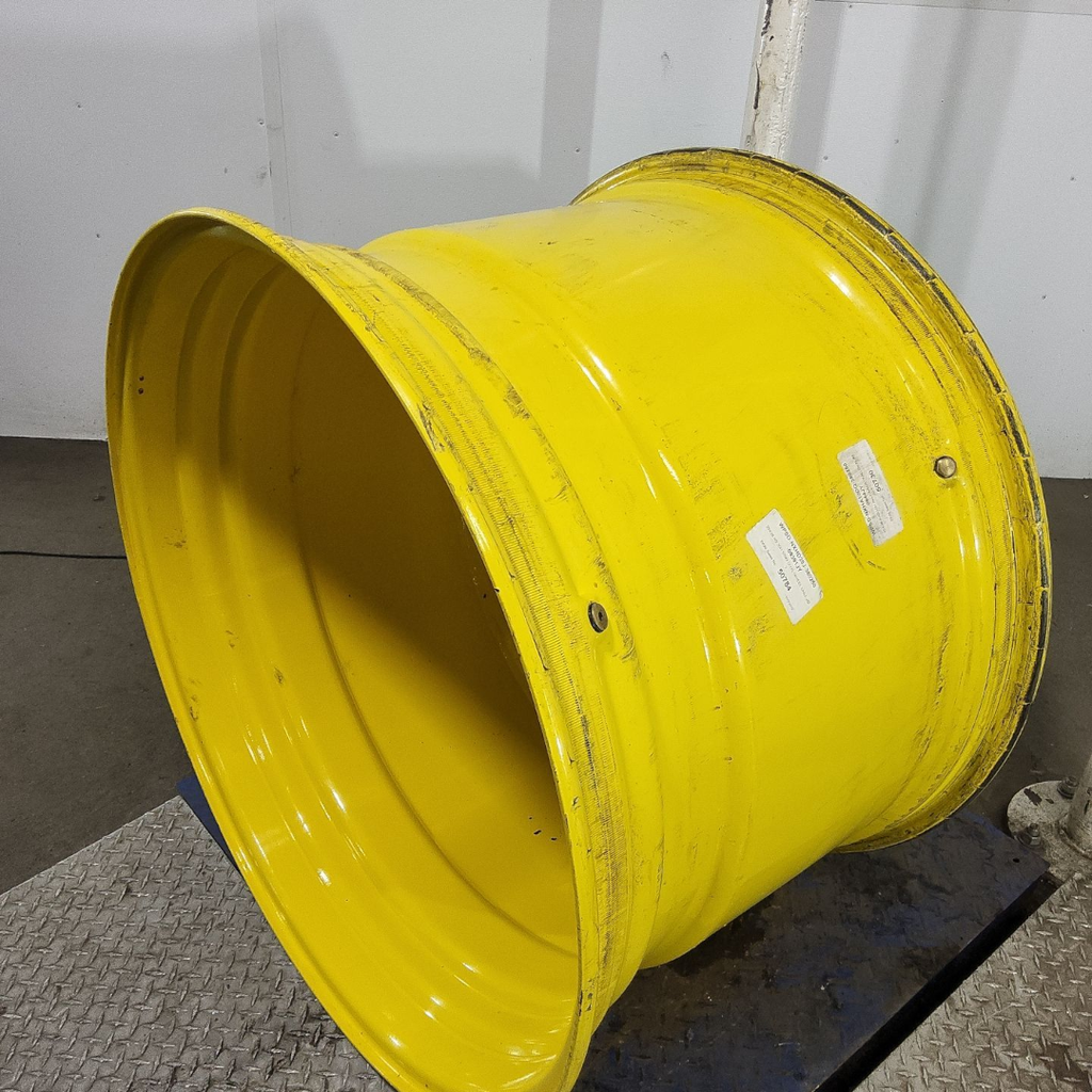 25"W x 38"D, John Deere Yellow 20-Hole XHD Straddle Dual - Outside Dual , -26.38" Offset