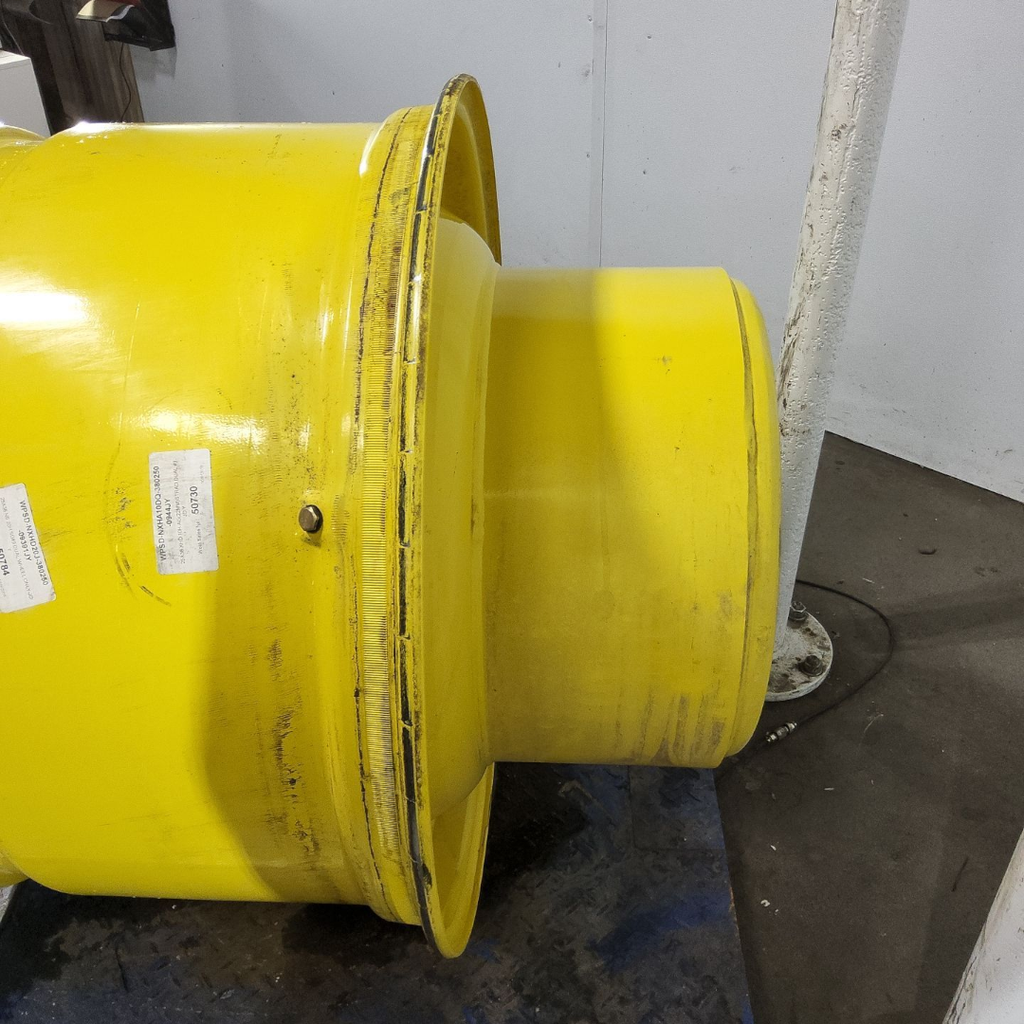 25"W x 38"D, John Deere Yellow 20-Hole XHD Straddle Dual - Outside Dual , -26.38" Offset