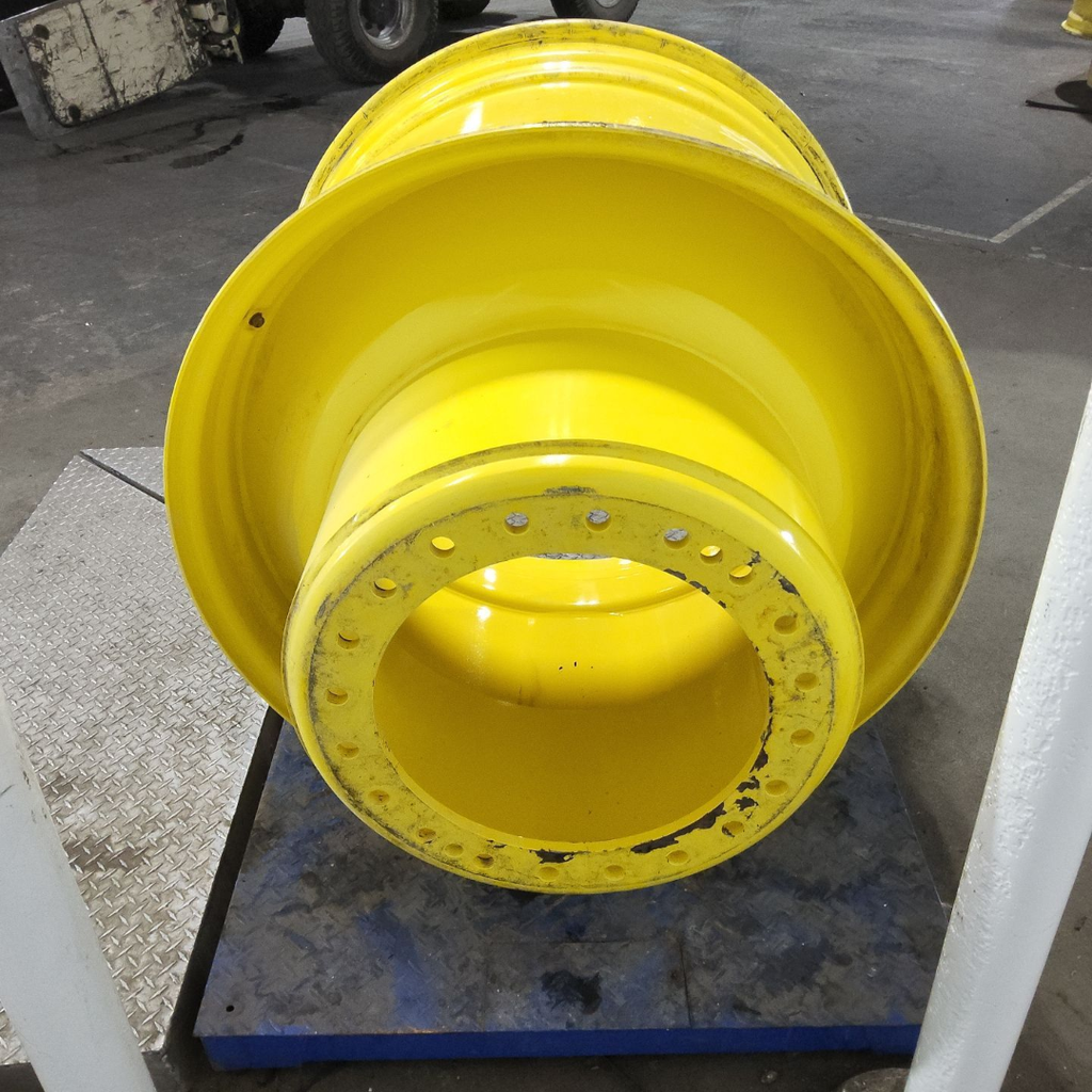 25"W x 38"D, John Deere Yellow 20-Hole XHD Straddle Dual - Outside Dual , -26.38" Offset