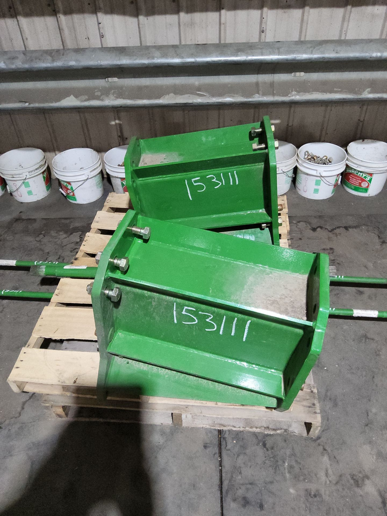 23.5"L Combine Frame Extension for Combine "S" Series ("D"22/22 spline drive shafts), John Deere Green, John Deere Green
