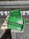 23.5"L Combine Frame Extension for Combine "S" Series ("D"22/22 spline drive shafts), John Deere Green, John Deere Green
