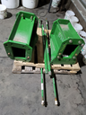 23.5"L Combine Frame Extension for Combine "S" Series ("D"22/22 spline drive shafts), John Deere Green, John Deere Green