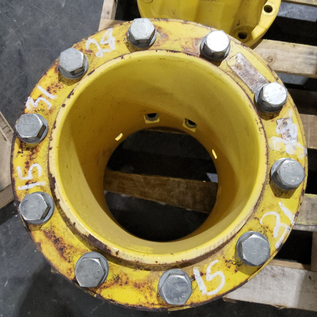 10-Hole 15"L Hub Extension, John Deere Yellow
