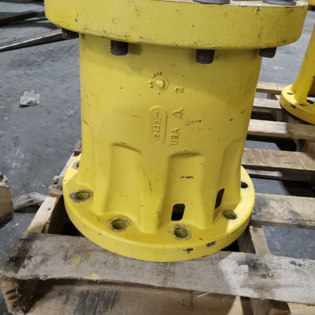 10-Hole 15"L Hub Extension, John Deere Yellow