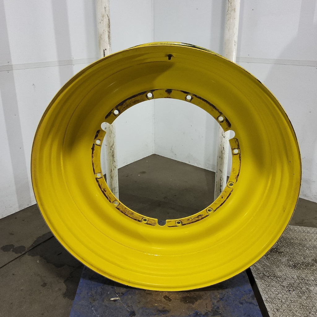 15"W x 50"D, John Deere Yellow 12-Hole Stub Disc , -3.38" Offset