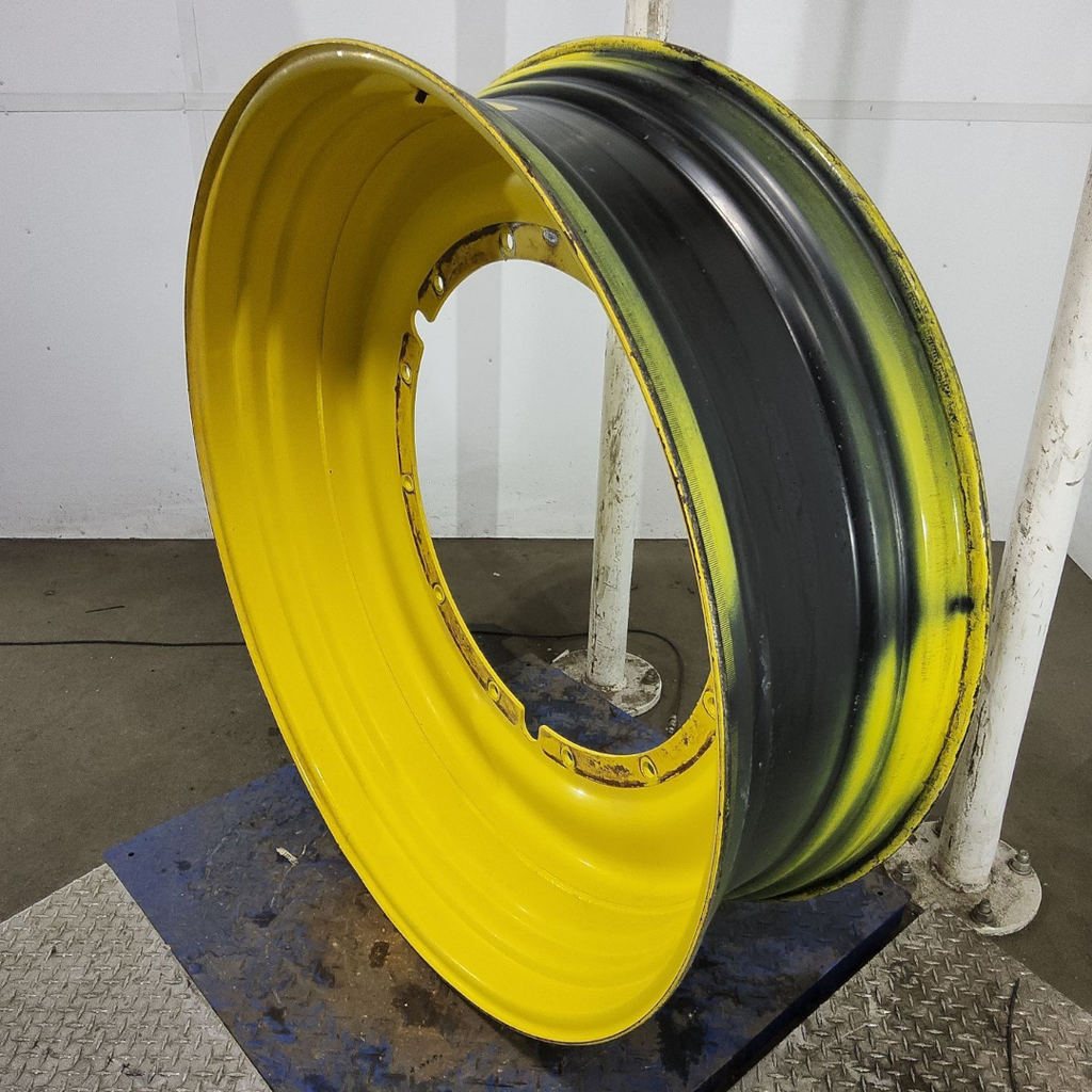 15"W x 50"D, John Deere Yellow 12-Hole Stub Disc , -3.38" Offset