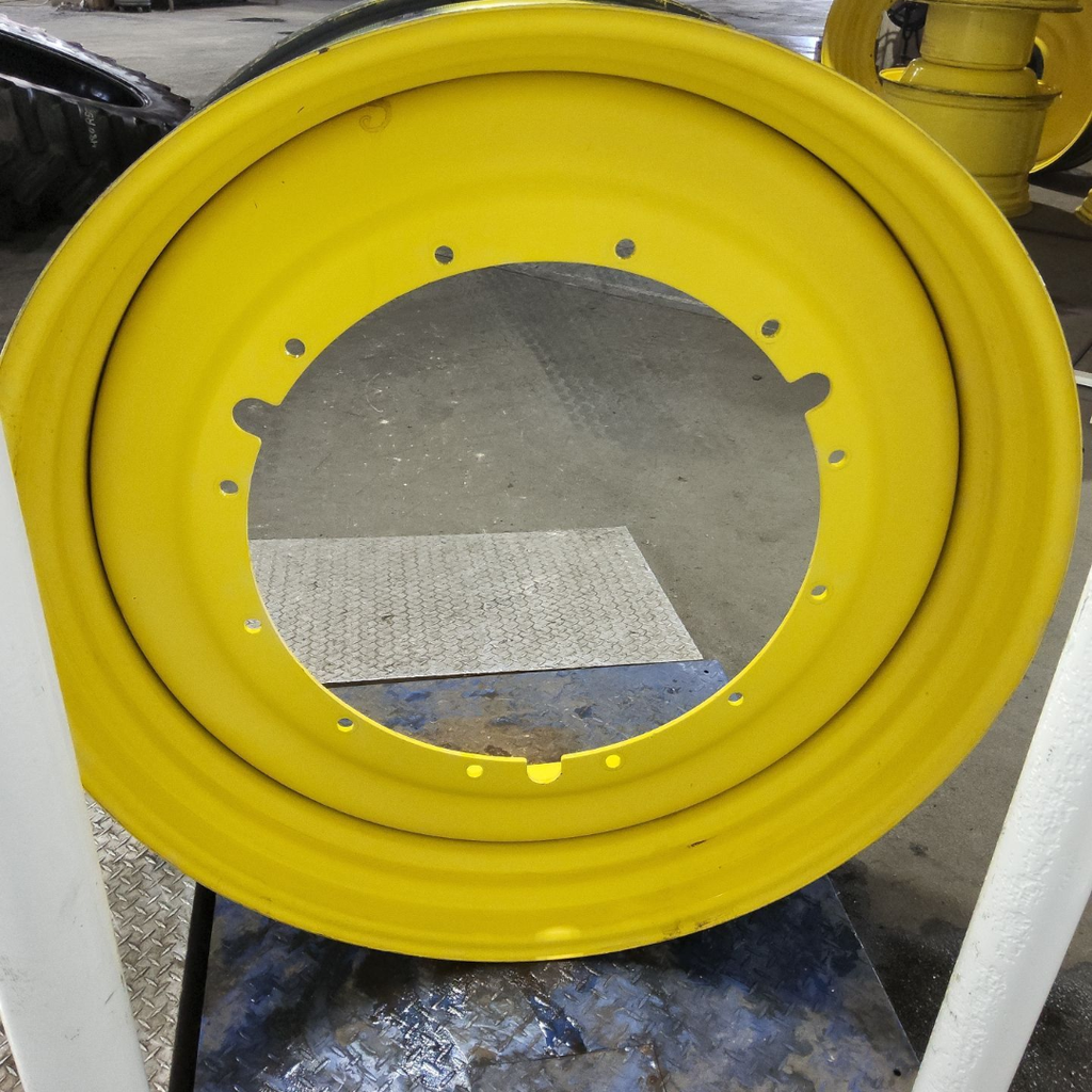 15"W x 50"D, John Deere Yellow 12-Hole Stub Disc , -3.38" Offset