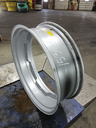 12"W x 38"D, Agco Corp Gray 12-Hole Waffle Wheel (Groups of 3 bolts) , 6.38" Offset