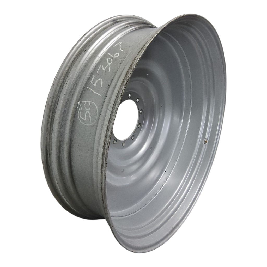 15"W x 50"D, Agco Corp Gray 10-Hole Formed Plate , -9.19" Offset