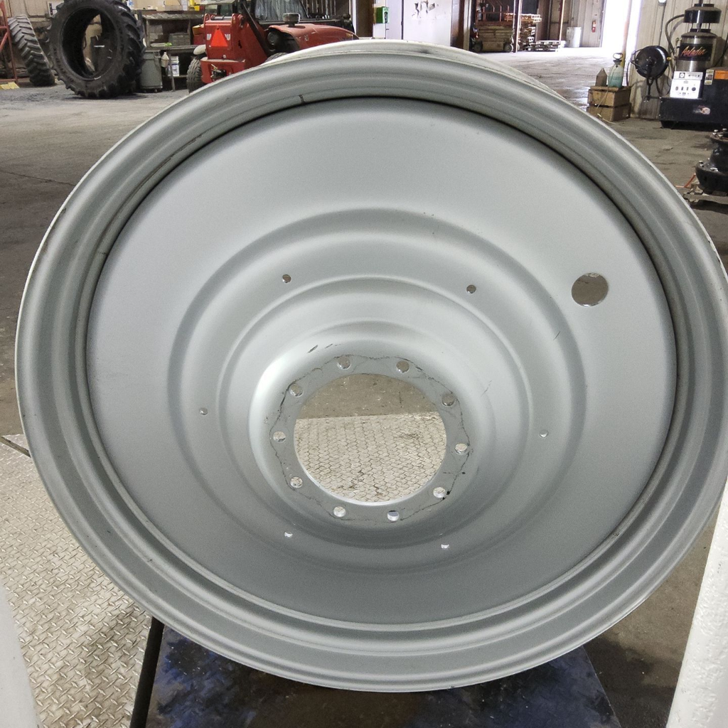15"W x 50"D, Agco Corp Gray 10-Hole Formed Plate , -9.19" Offset