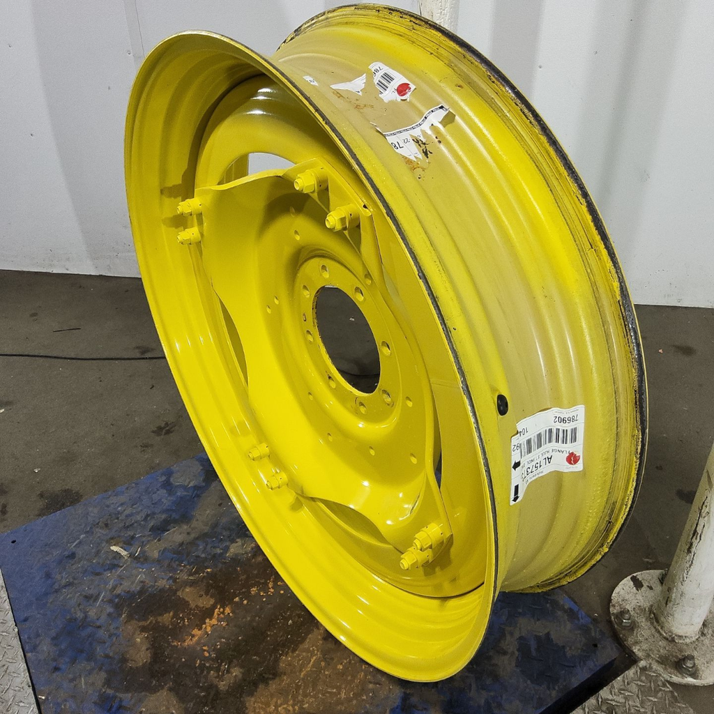 10"W x 42"D, John Deere Yellow 8-Hole Stub Disc (groups of 2 bolts) , 1.81" Offset