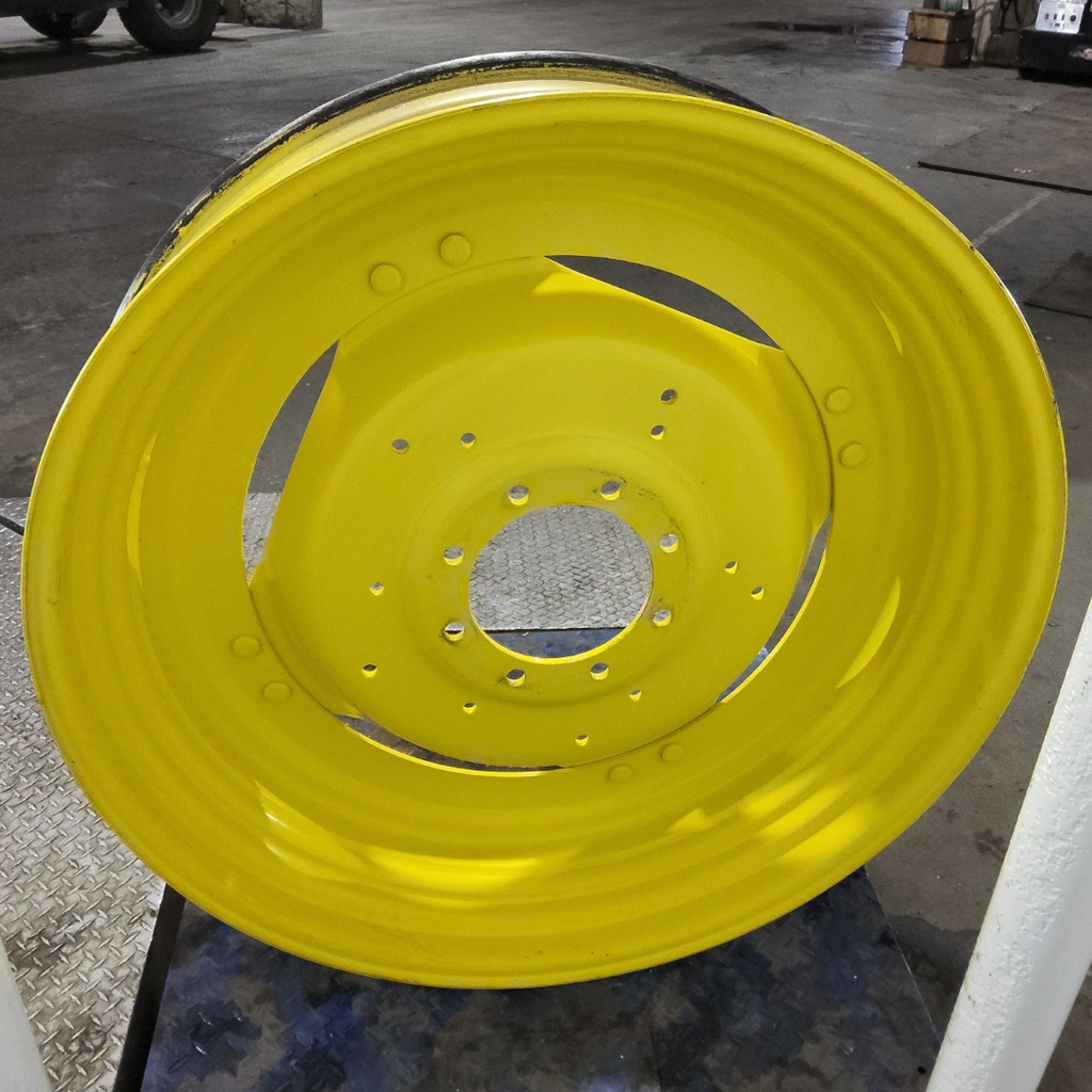 10"W x 42"D, John Deere Yellow 8-Hole Stub Disc (groups of 2 bolts) , 1.81" Offset