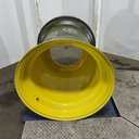 38"W x 32"D, John Deere Yellow 12-Hole Formed Plate , -11.38" Offset