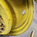 23"W x 38"D, John Deere Yellow 10-Hole Straddle Dual - Inside Main , -16.88" Offset