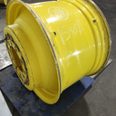 23"W x 38"D, John Deere Yellow 10-Hole Straddle Dual - Inside Main , -16.88" Offset