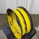 13"W x 34"D, John Deere Yellow 12-Hole Waffle Wheel (Groups of 3 bolts) , 6.88" Offset