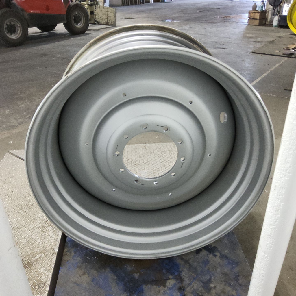 25"W x 42"D, Case IH Silver Mist 10-Hole Formed Plate , -7.88" Offset