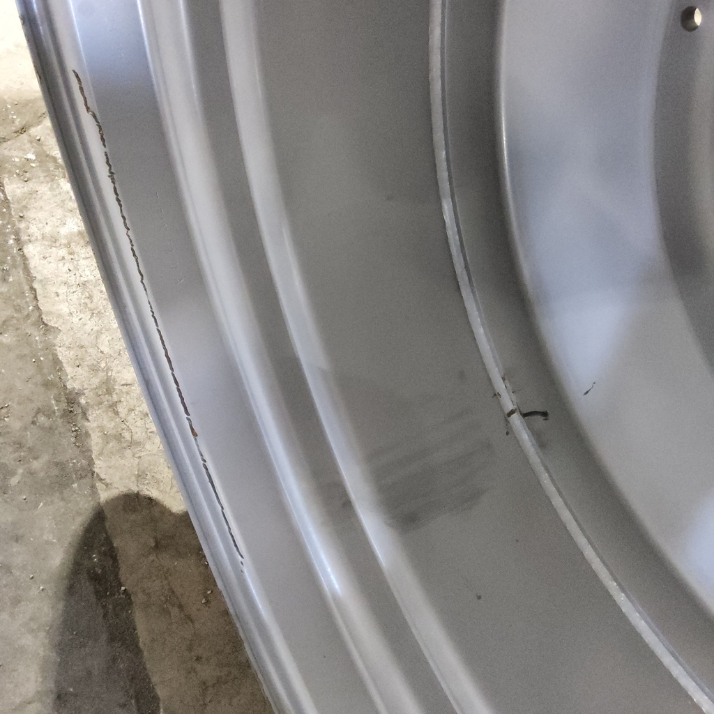 25"W x 42"D, Case IH Silver Mist 10-Hole Formed Plate , -7.88" Offset