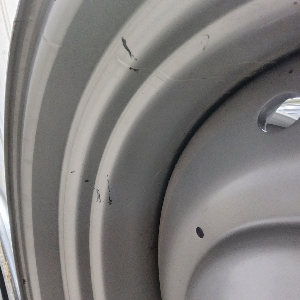 25"W x 42"D, Case IH Silver Mist 10-Hole Formed Plate , -7.88" Offset