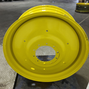 16"W x 42"D, John Deere Yellow 10-Hole Formed Plate , -8.38" Offset