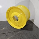 23"W x 38"D, John Deere Yellow 10-Hole Formed Plate , -11.38" Offset