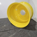 23"W x 38"D, John Deere Yellow 10-Hole Formed Plate , -11.25" Offset