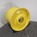 23"W x 38"D, John Deere Yellow 10-Hole Formed Plate , -11.25" Offset