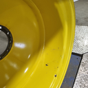 16"W x 38"D, John Deere Yellow 10-Hole Dolly Dual , -15.12" Offset