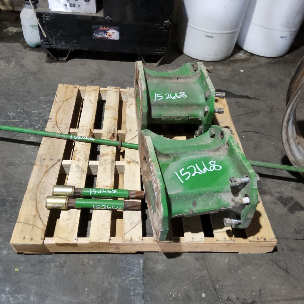 15.75"L Combine Frame Extension for 9570 STS (Combine), John Deere Green