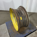 13"W x 30"D, John Deere Yellow 8-Hole Waffle Wheel (Groups of 2 bolts) , 6.88" Offset