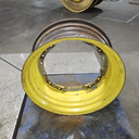 13"W x 30"D, John Deere Yellow 8-Hole Waffle Wheel (Groups of 2 bolts) , 6.88" Offset