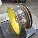 13"W x 30"D, John Deere Yellow 8-Hole Waffle Wheel (Groups of 2 bolts) , 6.88" Offset
