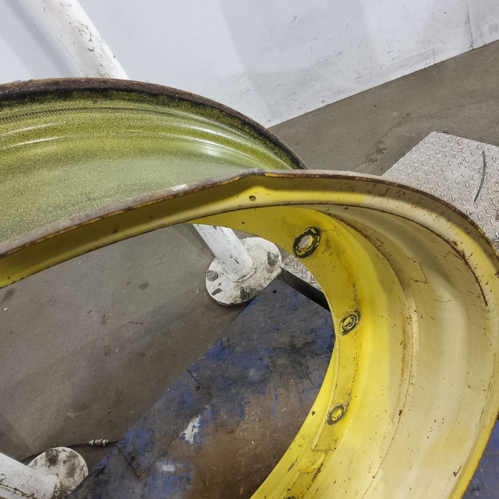 12"W x 38"D, John Deere Yellow 12-Hole Stub Disc , 1.88" Offset